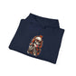Neon Skull DJ Hooded Sweatshirt image 84