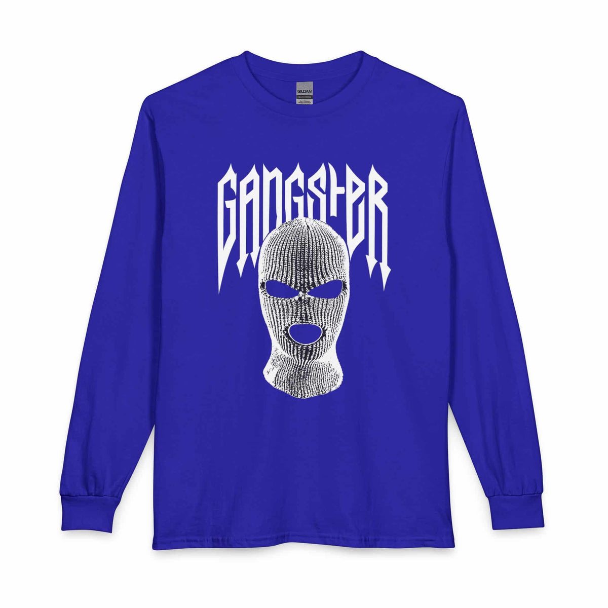 Gangster Mask Long Sleeve T-Shirt image 12
