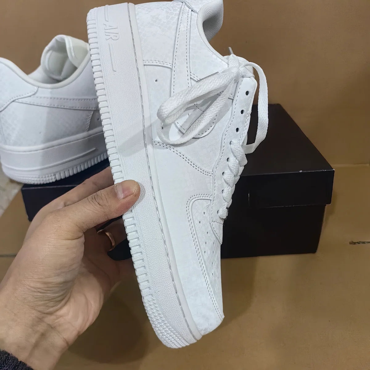 Kobe Bryant x AF 1 Low Triple White Shoes Sneakers - nk0004496 image 6