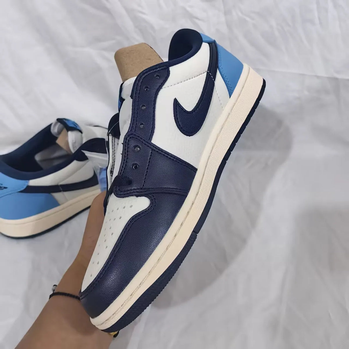 AJ 1 Low OG Obsidian Shoes Sneakers - nk0004194 image 6