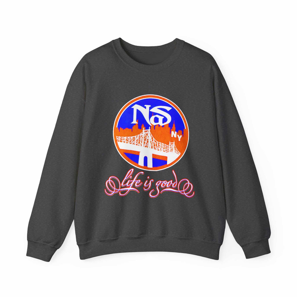 Life Is Good Crewneck Sweatshirt image