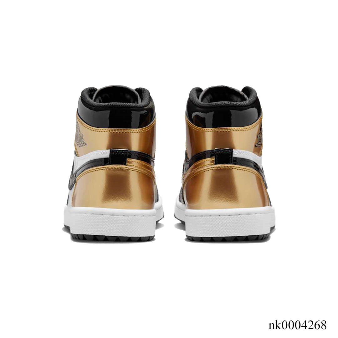AJ 1 High Gold Toe Shoes Sneakers - nk0004268 image 4