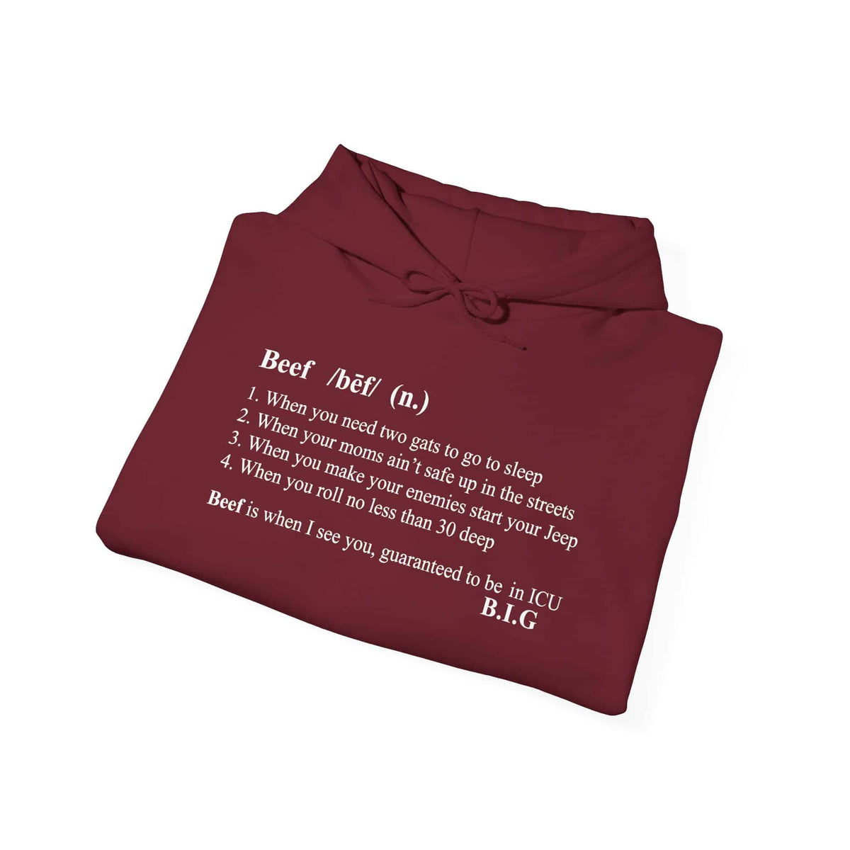 Beef Definition Hooded Sweatshirt image 47