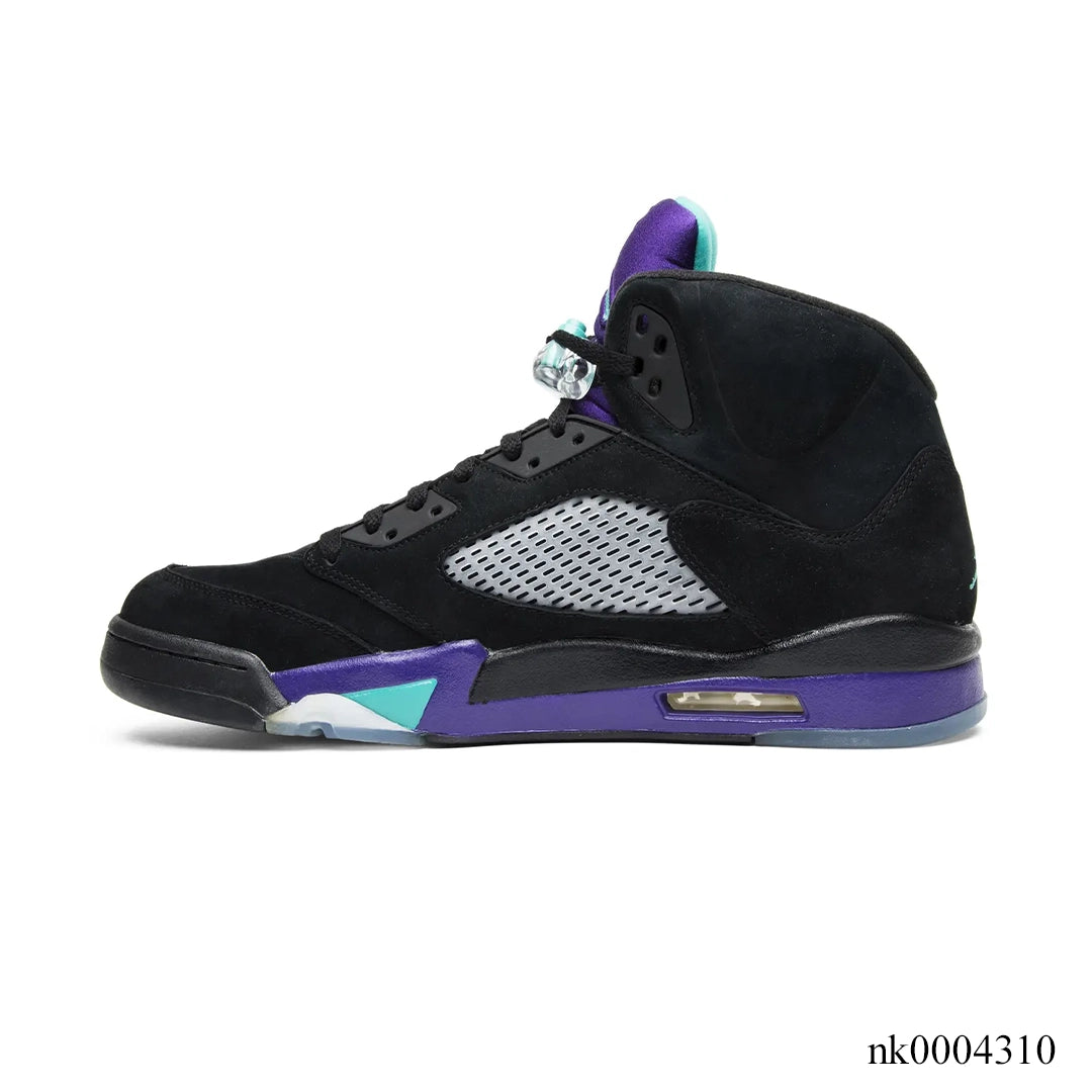 AJ 5 Black Grape Shoes Sneakers - nk0004310 image 1