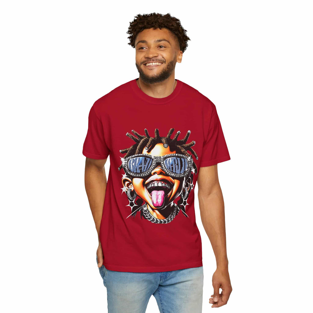 Diamond Drip Unisex Garment-Dyed T-shirt image 61