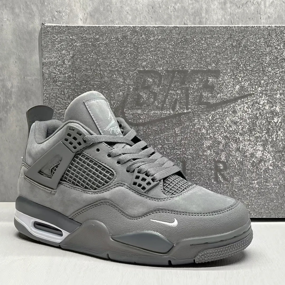 Nigel Sylvester x AJ 4 Wolf Grey Shoes Sneakers - nk0004480 image 3
