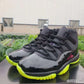 AJ 11 Black/Barely Volt Shoes Sneakers - nk0004338 image 5