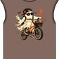 Ghost Rider BMX Unisex Garment-Dyed Muscle Tee image