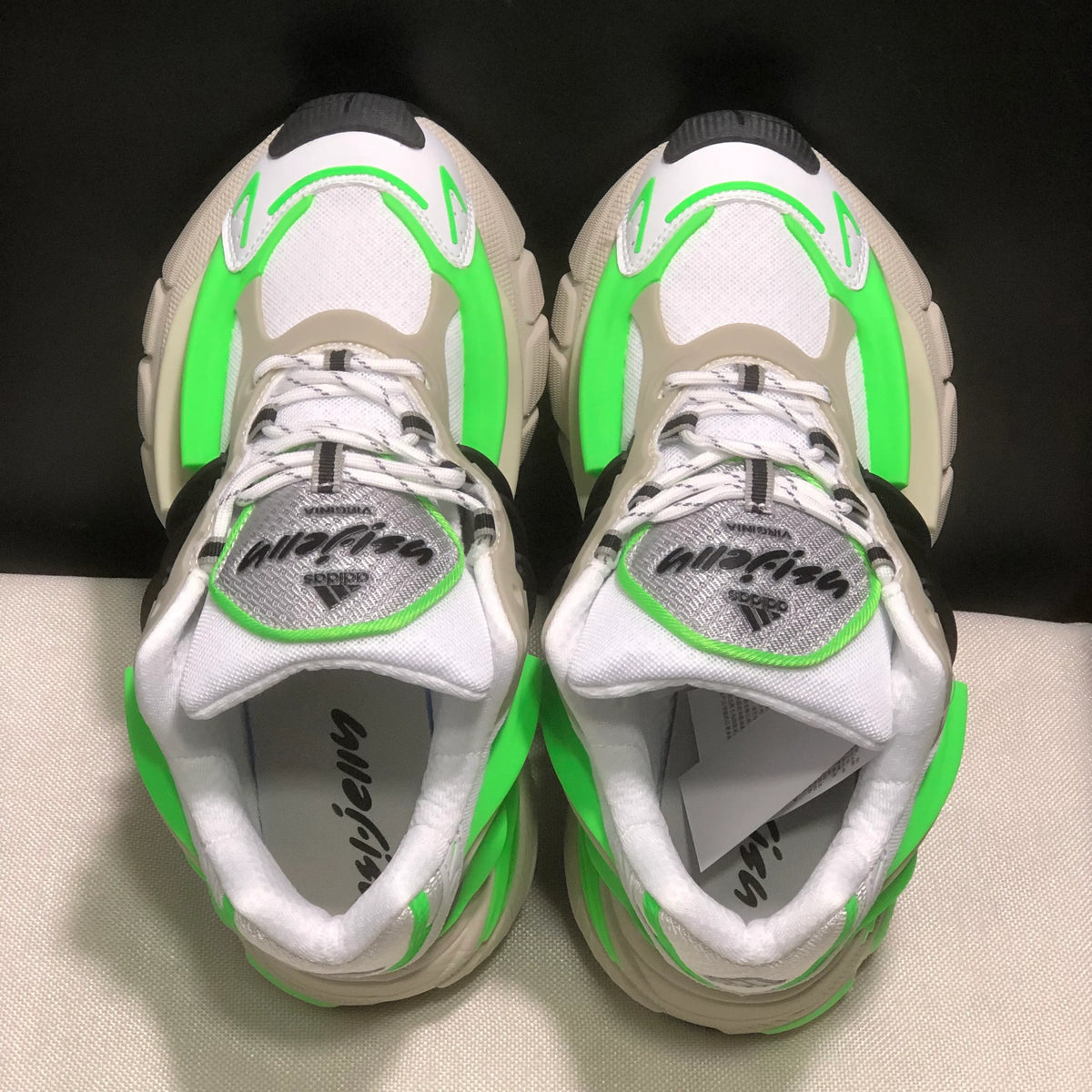 Pharrell x AD Adistar Jellyfish 'Focus Olive Real Green' Blue Shoes Sneakers - nk0004964 image 8