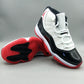 AJ 11 Black White Red Shoes Sneaker - nk0004560 image 4