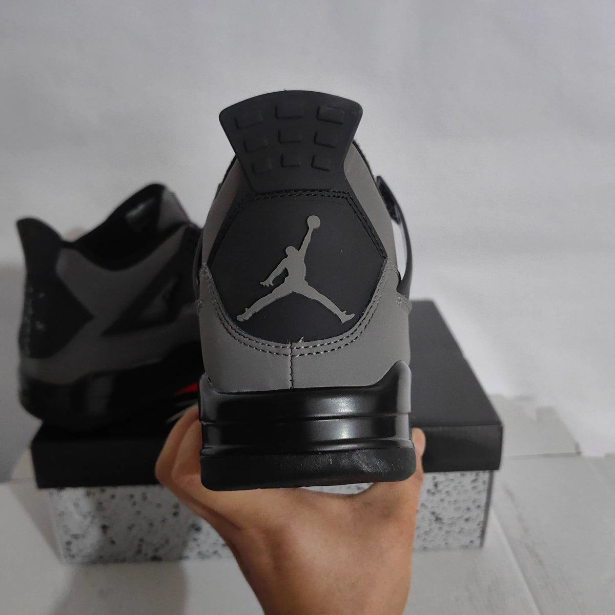 AJ 4 x Travis Scott Retro Dark Grey Black Shoes Sneakers - nk0005039 image 8