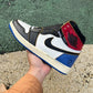 Fragment x Union LA x AJ 1 High OG Varsity Red Shoes Sneakers – nk0004749 image 3