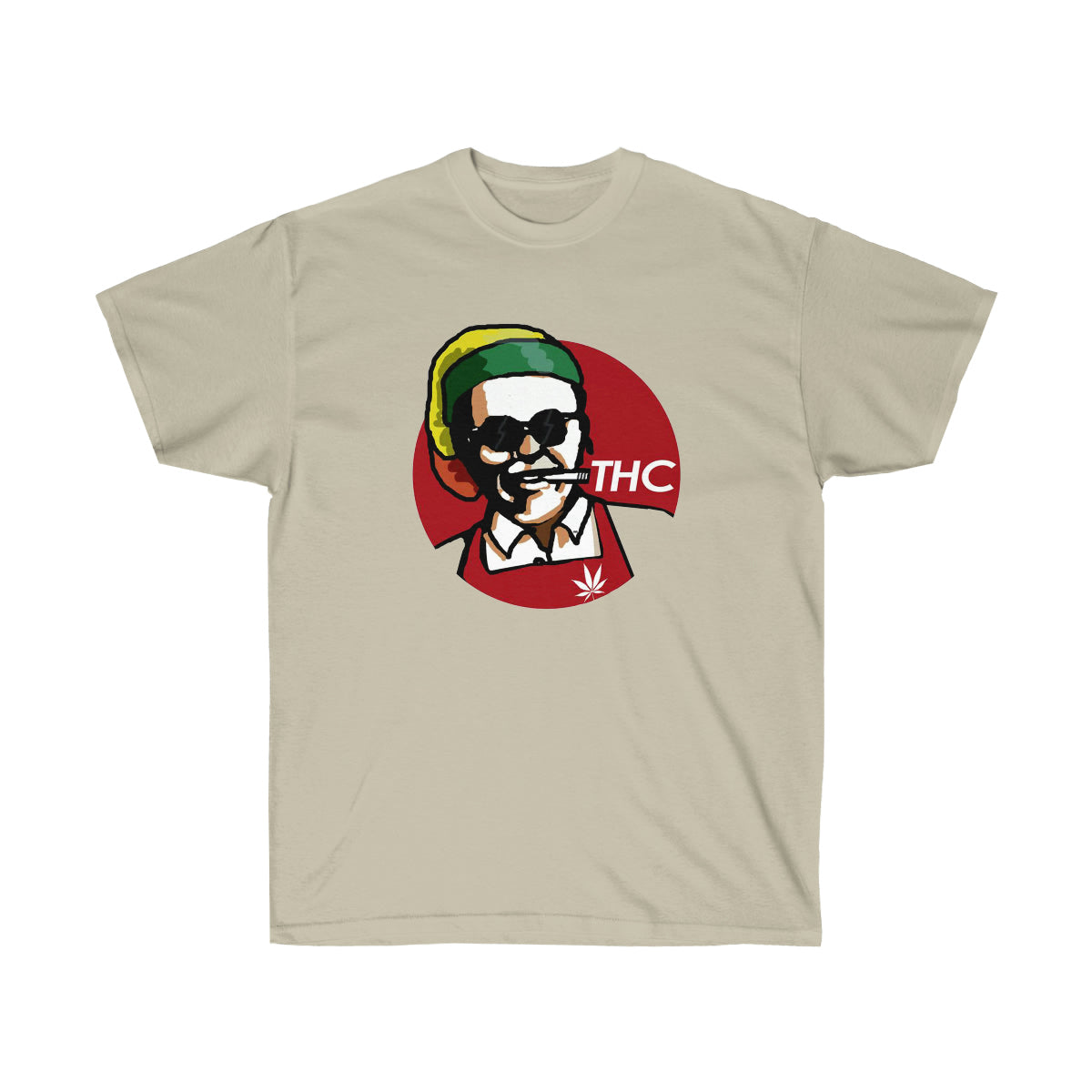 THC Red King Men T-Shirt - Sand, 3XL image