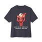 Nas The Last Word  Unisex Oversized Boxy Tee - Dark Grey, 3XL image