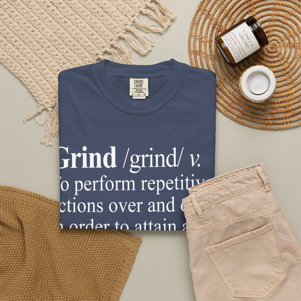 Grind Definition Unisex Garment-Dyed T-shirt image 47