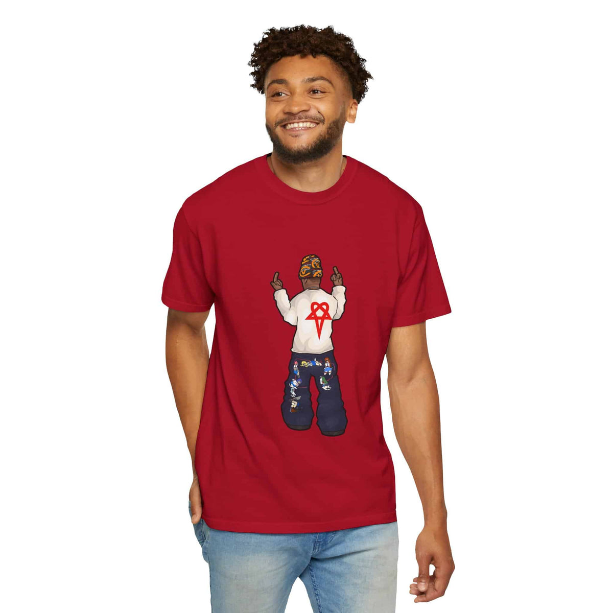 Rebel Attitude Unisex Garment-Dyed T-shirt image 61