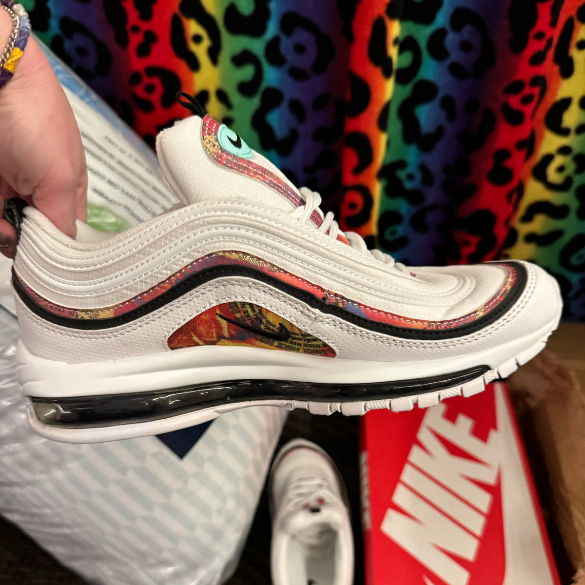 AM 97 Vintage Mosaic Shoes Sneakers - nk0003745 image 7