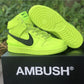 Dunk High Ambush Flash Lime Shoes Sneakers - nk0001696 image 3