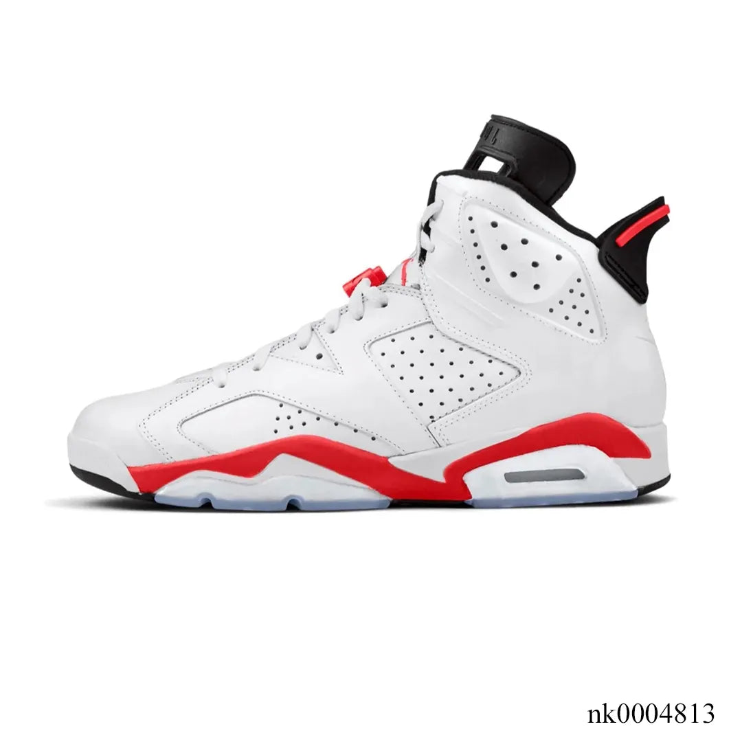 AJ 6 White Infrared Shoes Sneakers - nk0004813 image 1