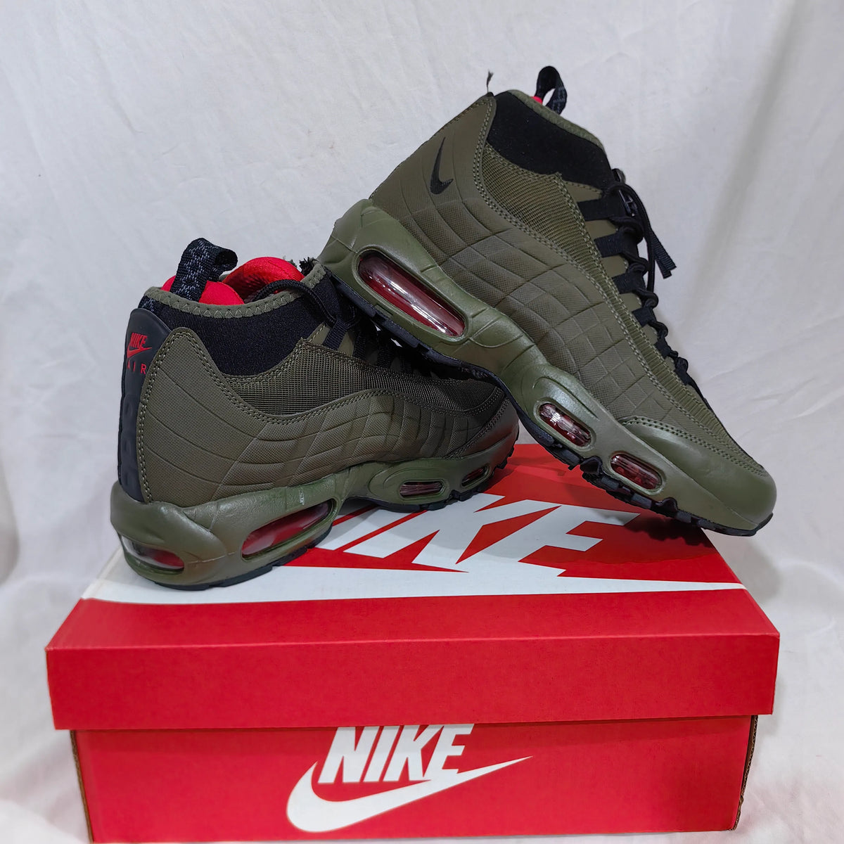 AM 95 Sneakerboot  Dark Loden/Cargo Khaki Shoes Sneakers - nk0005234 image 16