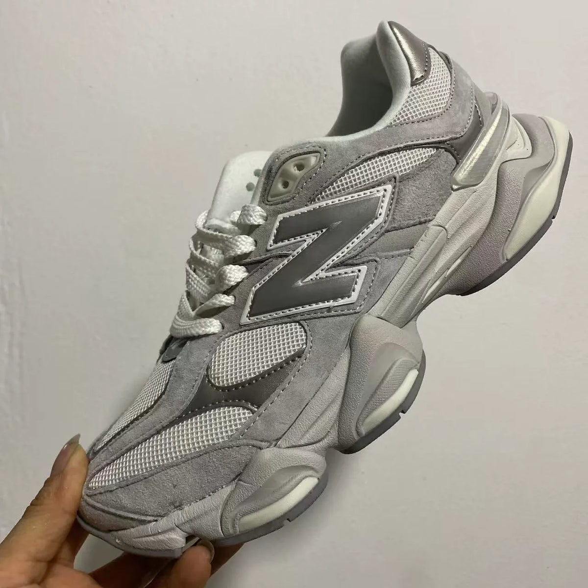 NB 9060 Raincloud Dark Silver Metallic Shoes Sneakers - nk0005366 image 3