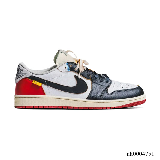 Union LA x AJ 1 Low OG Black Toe Shoes Sneakers – nk0004751 image 0