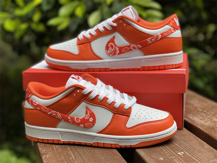 Dunk Low Essential Paisley Pack Orange Shoes Sneakers - nk0001971 image 6