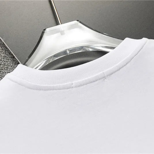 AM Logo-print Cotton T-shirt in White - 278 - ami0000278 image 8