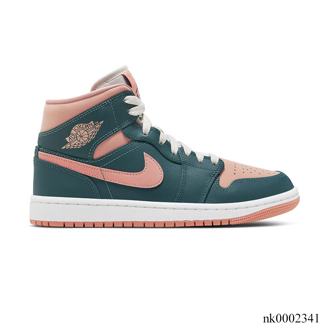 AJ 1 Mid Dark Teal Green Shoes Sneakers - nk0002341 image 0