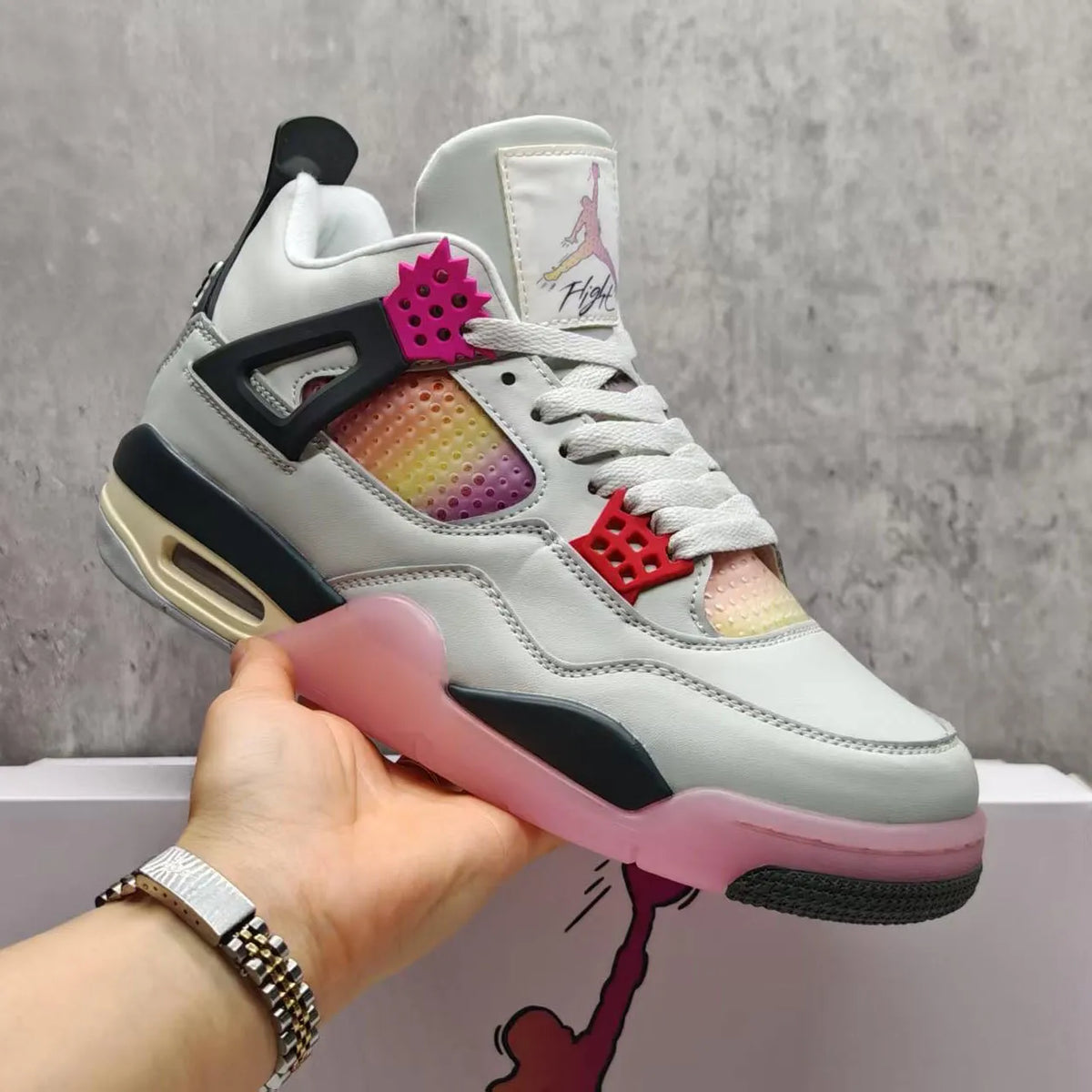 AJ 4 Comic Shoes (2026) Shoes Sneakers - nk0005302 image 9