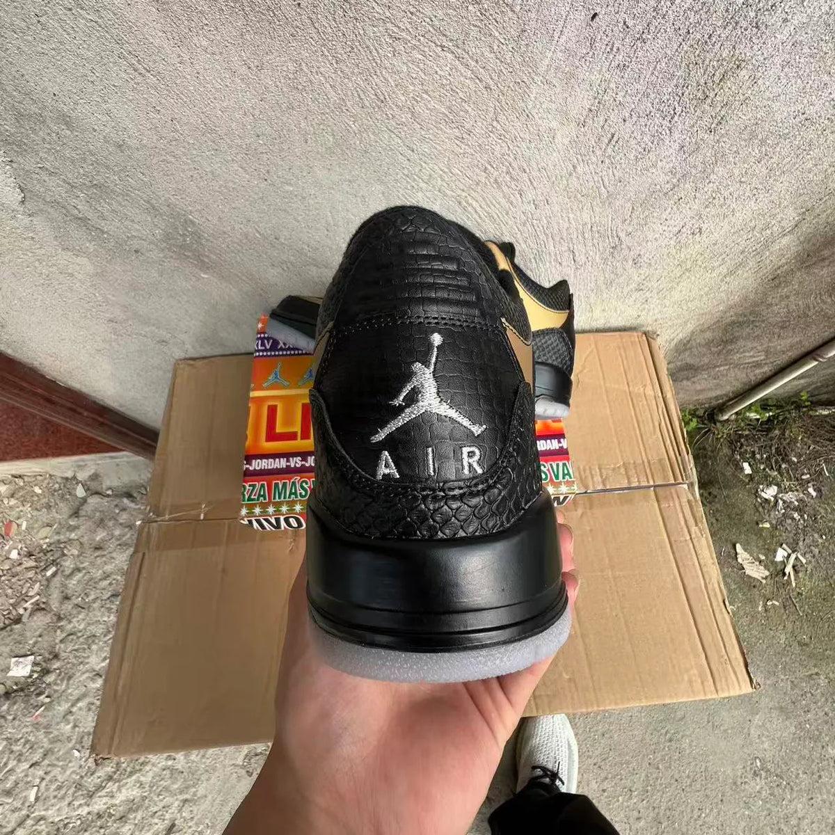 AJ 3 Retro El Vuelo Black Sample Shoes Sneakers – nk0005038 image 5