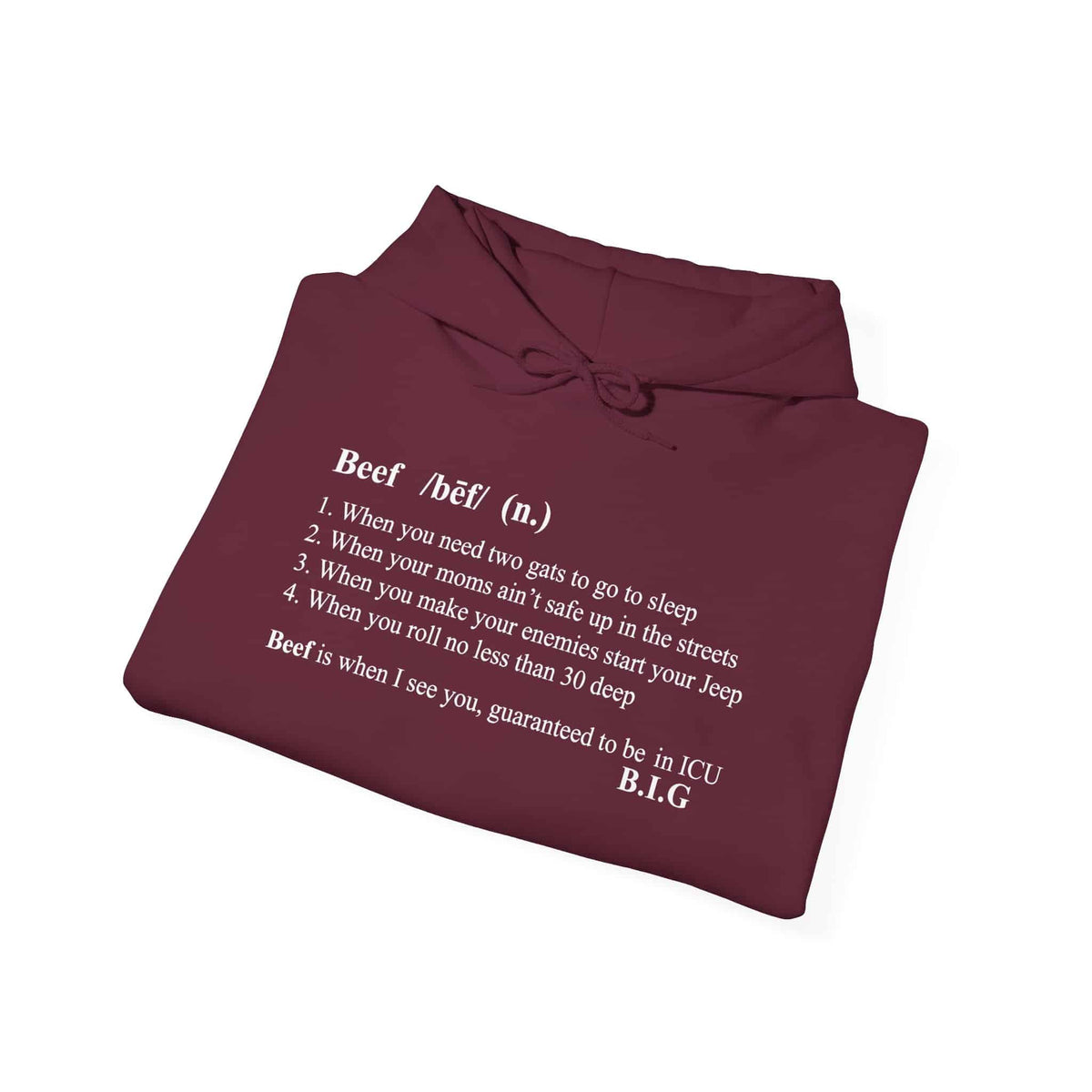 Beef Definition Hooded Sweatshirt image 11