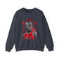 Graphic Print Crewneck Sweatshirt - POD0032 image