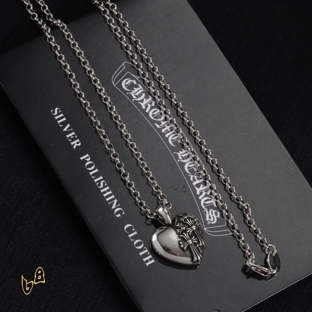 CH Heart Pendant Necklace - CH0039 image 1