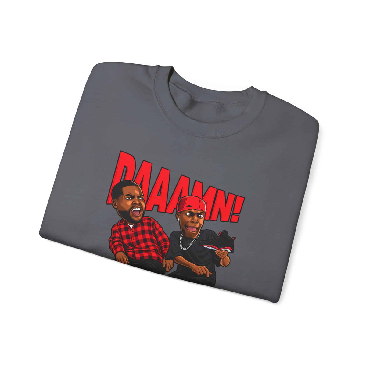 Graphic Print Crewneck Sweatshirt - POD0035 image 30