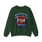 Graphic Print Crewneck Sweatshirt - POD0037 image