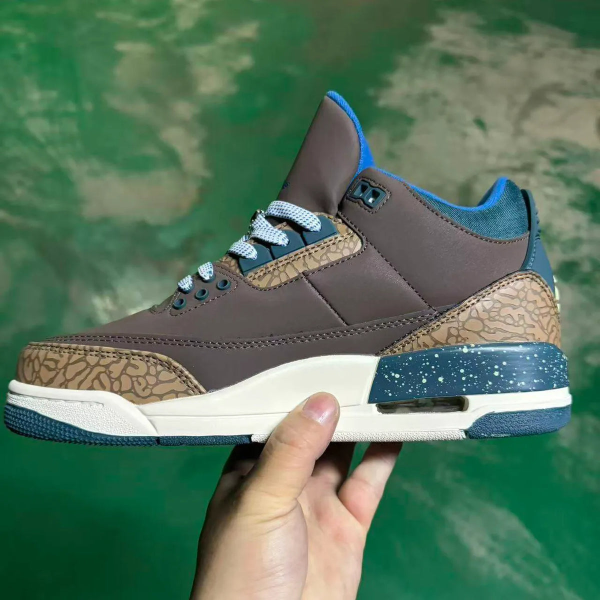 AJ 3 Retro Olive Grey Shoes Sneakers – nk0005037 image 4