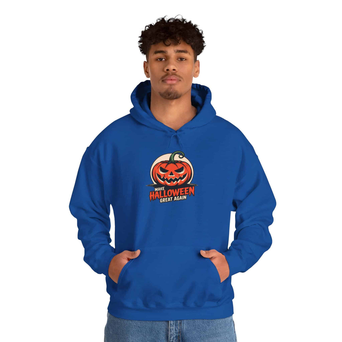 Make Halloween Great Again Hooded Sweatshirt image 65