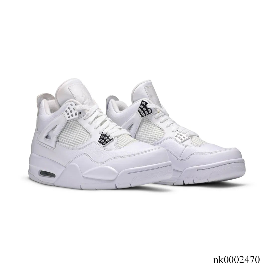 AJ 4 Retro 25th Silver Anniversary Shoes Sneakers (Big Size Available) - nk0002470 image 2