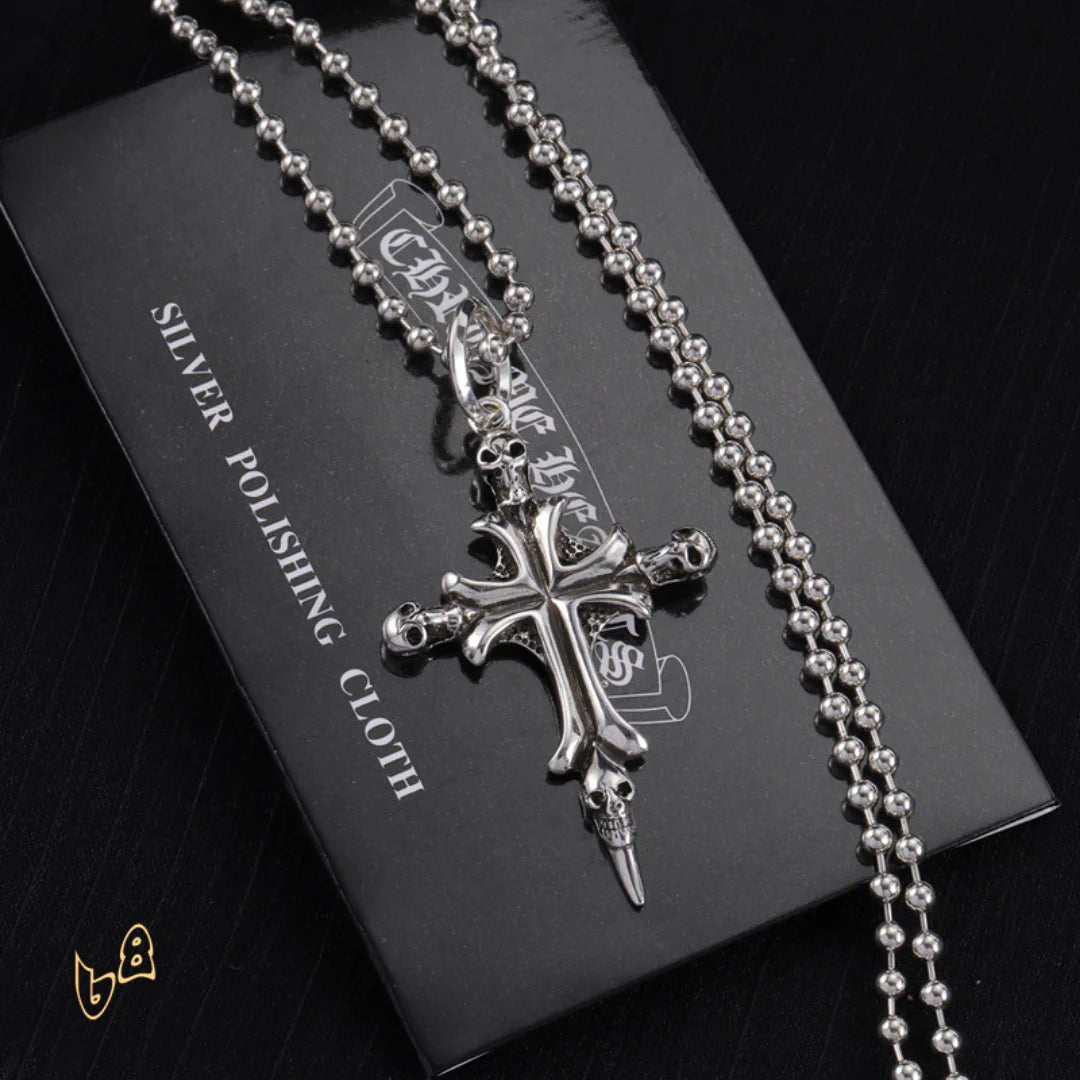 CH Cross Pendant Necklace - CH0027 image 1
