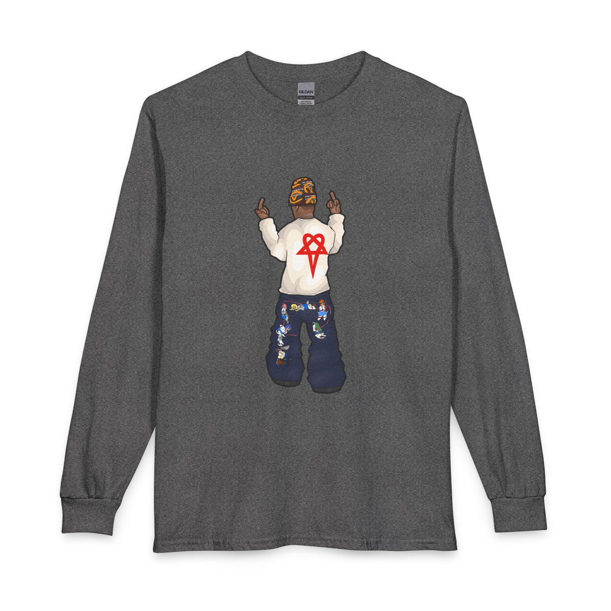 Rebel Attitude Long Sleeve T-Shirt image