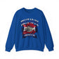 Graphic Print Crewneck Sweatshirt - POD0037 image