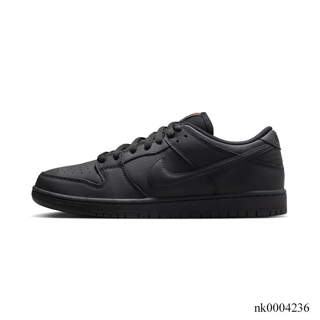 SB Dunk Low Pro ISO Triple Black Shoes Sneakers - nk0004236 image 1