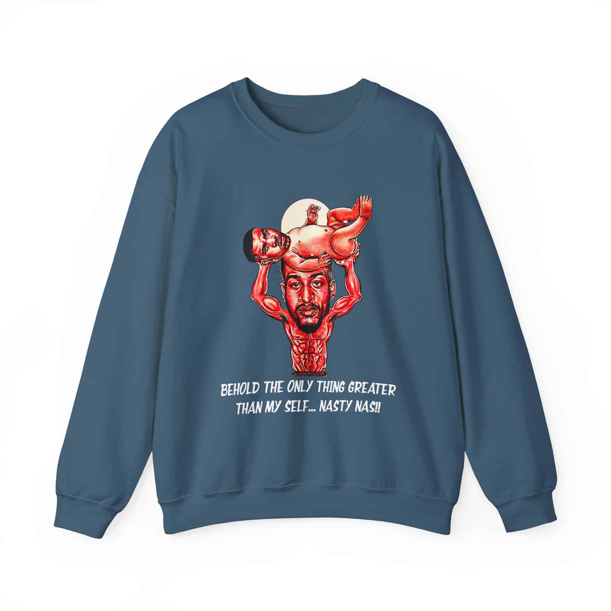 Nas The Last Word Crewneck Sweatshirt image