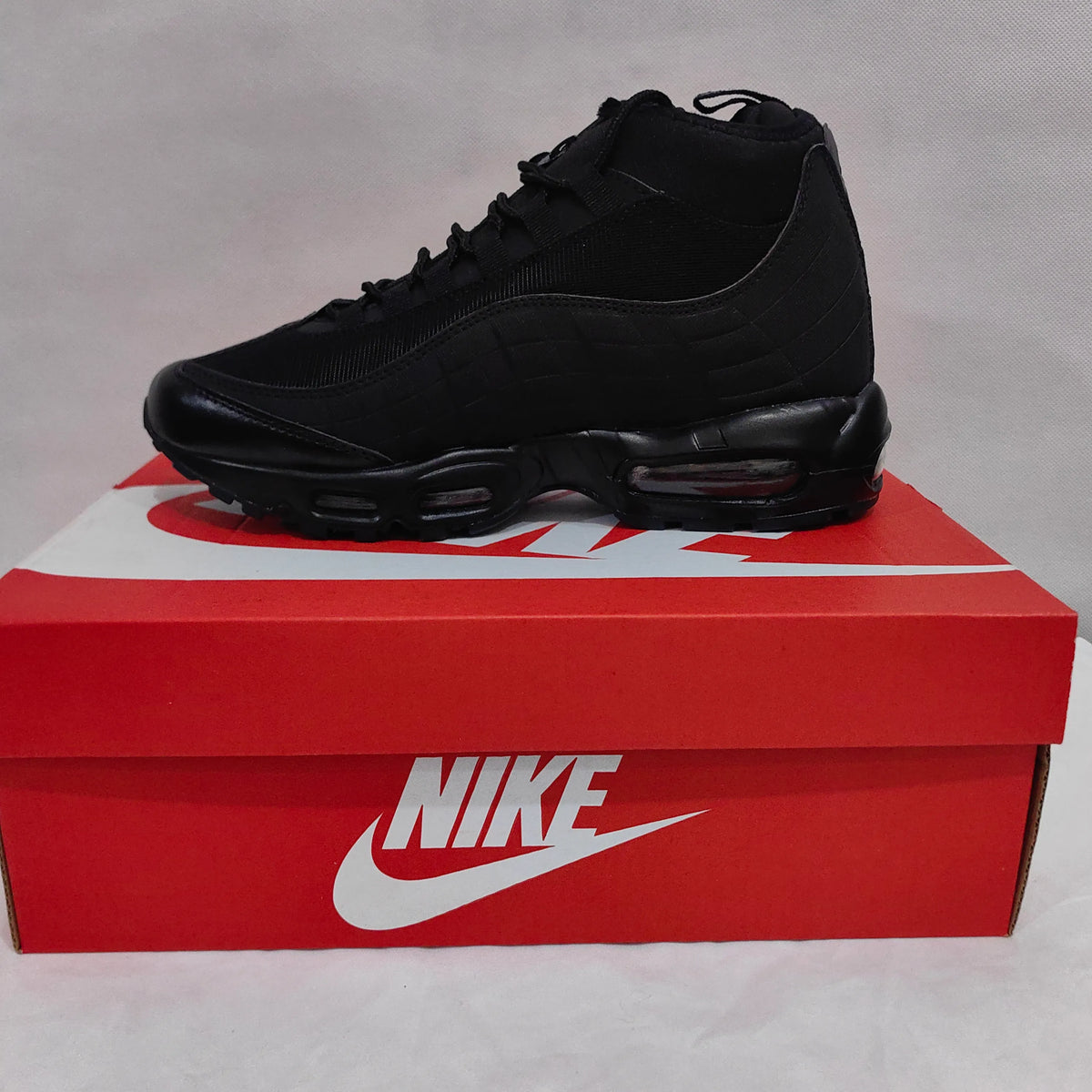 AM 95 Sneakerboot Black Shoes Sneakers - nk0005018 image 5