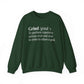 Grind Definition Crewneck Sweatshirt image
