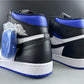 AJ 1 Retro High Black Game Royal Shoes Sneakers - nk0000685 image 3