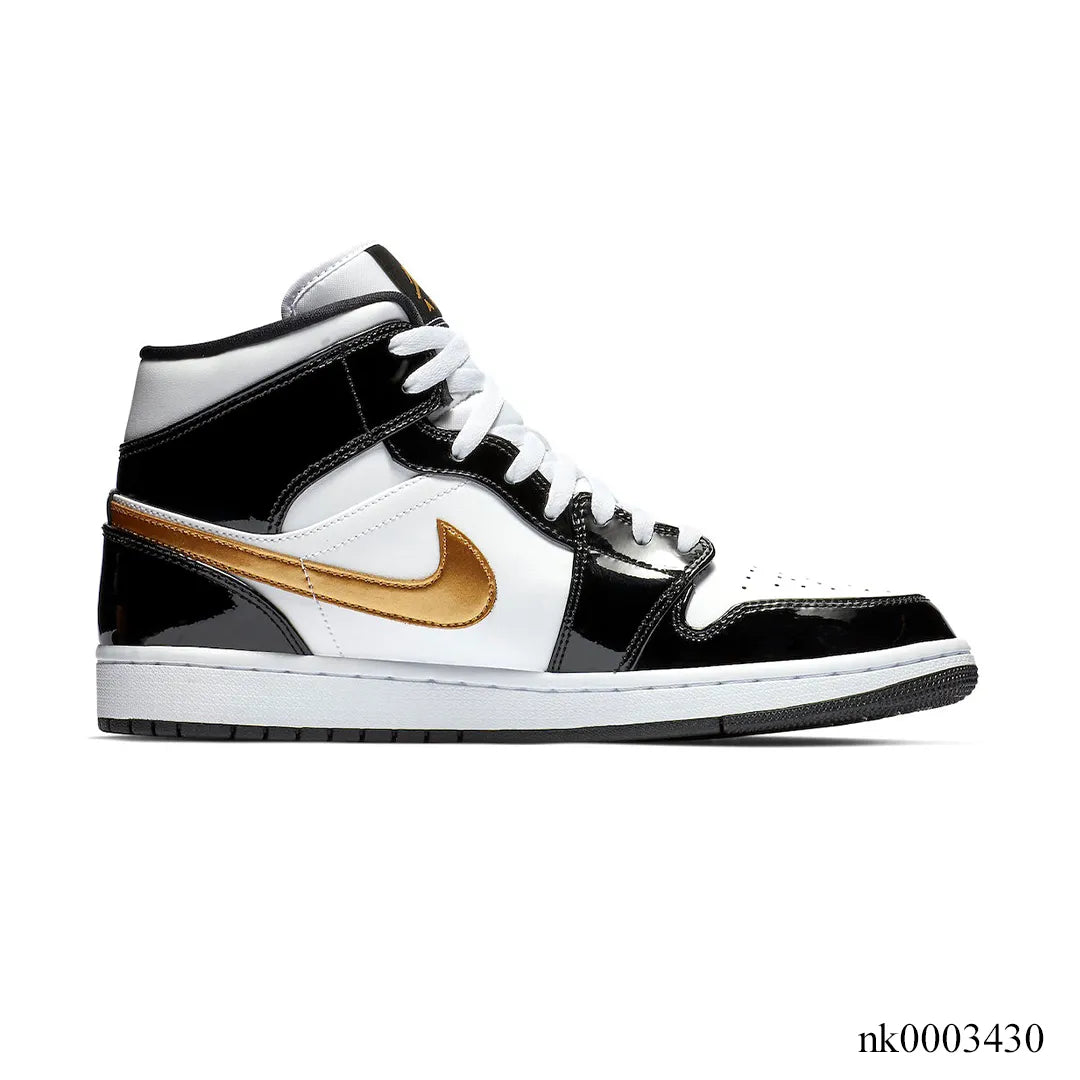 AJ 1 Mid SE Black/Gold Shoes Sneakers - nk0003430 image