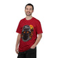 Spooky Streetwear Masked Unisex Garment-Dyed T-shirt image 52
