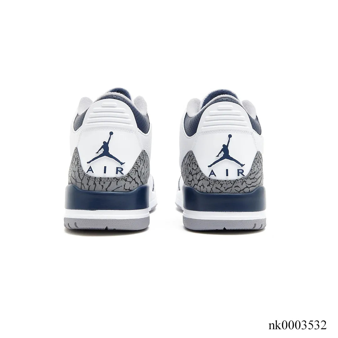AJ 3 Midnight Navy Shoes Sneakers - nk0003532 image 3